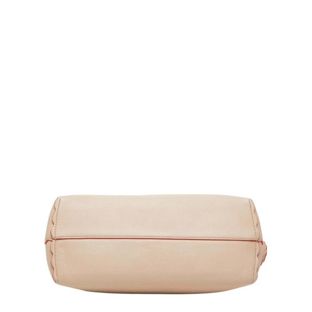 FENDI Cream Leather Shoulder Bag - Picture 3 of 12